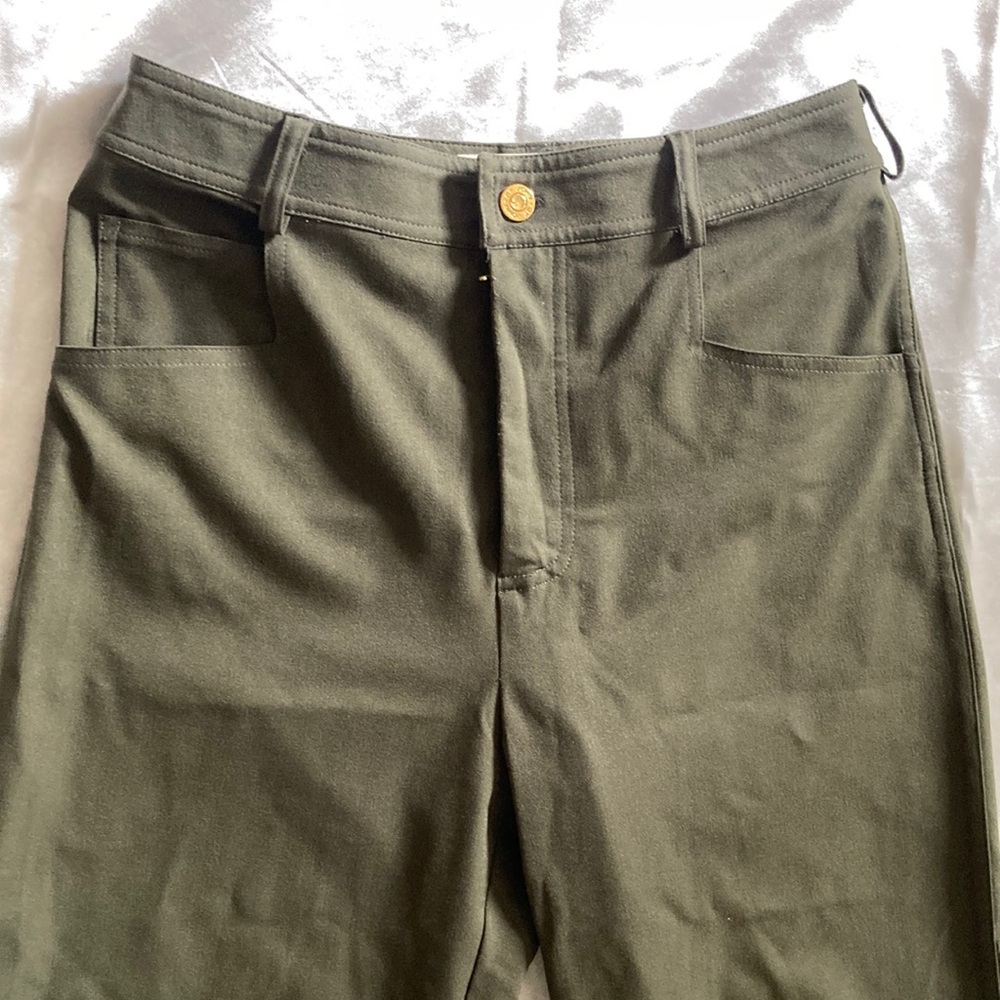 St.Jhon Sport Olive Green Pants Size 6 - Picture 3 of 11
